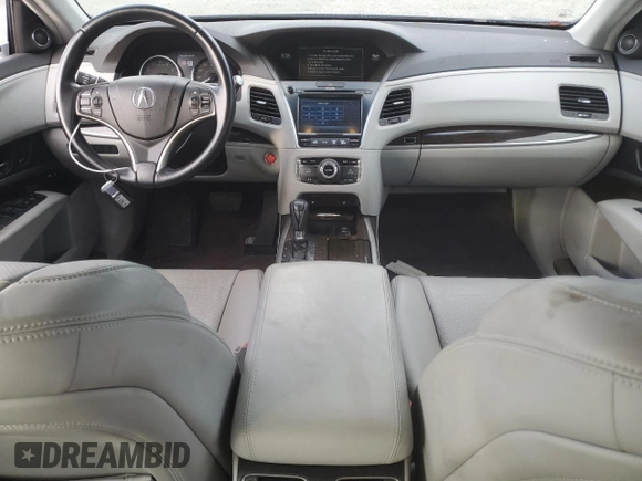2014 Acura RLX Technology with VIN JH4KC1F50EC005051, listed as a Copart auction lot 63270625 with 114,042 mi miles and Salvage title. Bid and sale history available at DreamBid. Image 8.