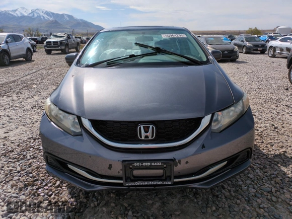 2014 Honda Civic Sedan EX with VIN 2HGFB2F84EH551839, listed as a Copart auction lot 50964295 with 123,189 mi miles and Salvage Title. Bid and sale history available at carsss.com. Image 5.