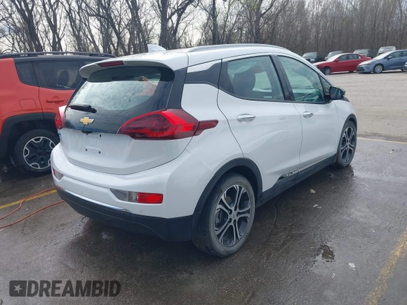 2018 Chevrolet Bolt EV Premier with VIN 1G1FX6S01J4139465, listed as a IAAI auction lot 41876136 with 36,805 mi miles. Bid and sale history available at carsss.com. Image 4.