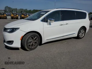 2020 Chrysler Pacifica Limited z VIN 2C4RC1GG2LR127835, wystawiony jako Copart lot #55173365 z przebiegiem 107 567 mil mil oraz Szkoda całkowita • Salvage title. Historia ofert i sprzedaży dostępna na DreamBid. Obrazek 1.
