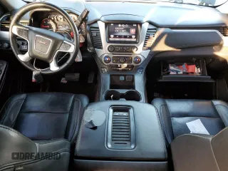 2015 GMC Yukon XL SLT with VIN 1GKS2HKC4FR697416, listed as a Copart auction lot 87887925 with 236,772 mi miles and Salvage Title. Bid and sale history available at carsss.com. Image 8.