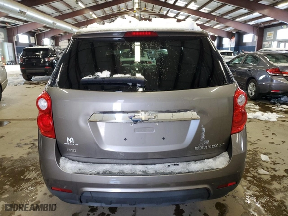 2010 Chevrolet Equinox LT w/1LT with VIN 2CNFLEEW7A6320495, listed as a Copart auction lot 45364615 with 109,861 mi miles and Clean Title. Bid and sale history available at carsss.com. Image 6.