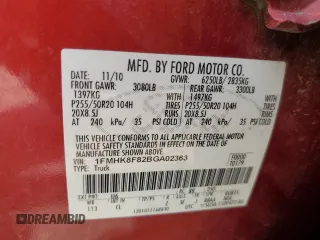 2011 Ford Explorer Limited с VIN 1FMHK8F82BGA02363, выставлен на аукционе Copart как лот 59041875 с пробегом 194 027 миль миль и Списание • Salvage title. История ставок и продаж доступна на DreamBid. Изображение 13.
