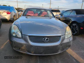2002 Lexus SC with VIN JTHFN48Y520020257, listed as a Copart auction lot 75769604 with Not Provided miles and Salvage Title. Bid and sale history available at carsss.com. Image 5.