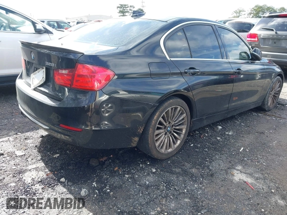 2013 BMW 3 Series 328i with VIN WBA3C1G50DNR49064, listed as a IAAI auction lot 41584598 with 179,034 mi miles. Bid and sale history available at carsss.com. Image 4.