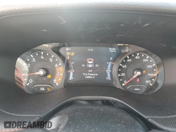 2023 Jeep Compass Trailhawk z VIN 3C4NJDDN0PT556600, wystawiony jako Copart lot #51180055 z przebiegiem 14 664 mil mil oraz Szkoda całkowita • Salvage title. Historia ofert i sprzedaży dostępna na DreamBid. Obrazek 9.