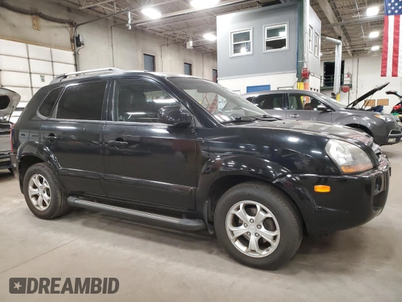 2009 Hyundai Tucson SE with VIN KM8JN72DX9U936319, listed as a Copart auction lot 78304634 with 197,802 mi miles and Clean Title. Bid and sale history available at carsss.com. Image 4.