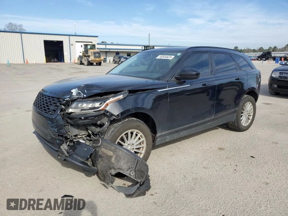 2019 Land Rover Range Rover Velar with VIN SALYA2EX3KA792605, listed as a Copart auction lot 46544625 with 79,941 mi miles and Salvage Title. Bid and sale history available at DreamBid. Image 1.