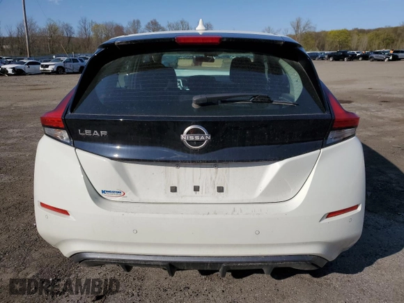 2023 Nissan LEAF S with VIN 1N4AZ1BV6PC553744, listed as a Copart auction lot 53261715 with 26,742 mi miles and Salvage Title. Bid and sale history available at DreamBid. Image 6.