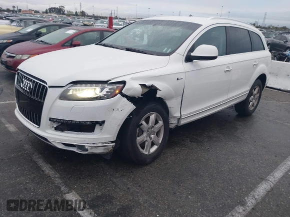 2015 Audi Q7 Premium with VIN WA1CGAFE5FD023450, listed as a IAAI auction lot 41759897 with 89,512 mi miles and . Bid and sale history available at DreamBid. Image 17.