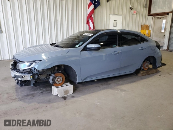 2021 Honda Civic Sport with VIN SHHFK7H4XMU416194, listed as a Copart auction lot 52067225 with 101,481 mi miles and Clean Title. Bid and sale history available at DreamBid. Image 1.