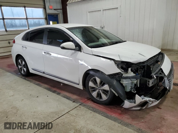 2019 Hyundai Ioniq Limited with VIN KMHC75LD5KU172262, listed as a Copart auction lot 81106074 with 119,184 mi miles and Salvage Title. Bid and sale history available at DreamBid. Image 4.