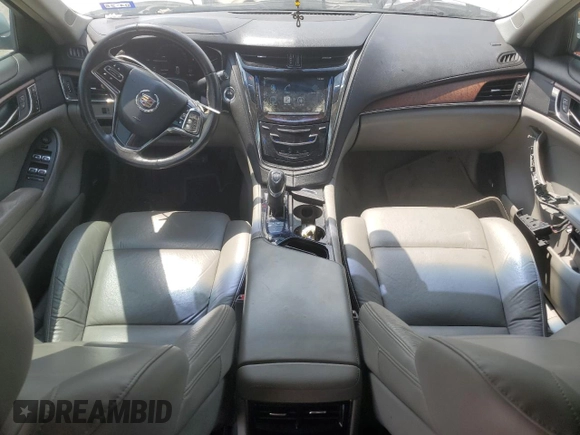 2014 Cadillac CTS AWD with VIN 1G6AW5SX4E0123532, listed as a Copart auction lot 55389825 with 114,807 mi miles and Salvage title. Bid and sale history available at DreamBid. Image 8.