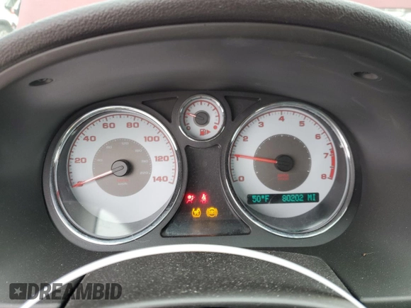 2007 Pontiac G5 with VIN 1G2AL15F277266236, listed as a Copart auction lot 85983444 with 80,202 mi miles and Salvage Title. Bid and sale history available at carsss.com. Image 9.