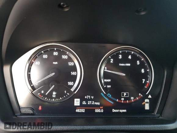 2022 BMW X2 sDrive28i with VIN WBXYH9C03N5U10638, listed as a Copart auction lot 74921814 with 46,252 mi miles and Salvage Title. Bid and sale history available at carsss.com. Image 9.