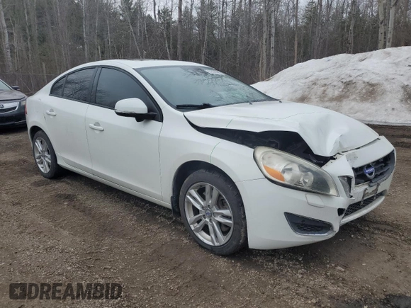 2012 Volvo S60 T6 with VIN YV1902FH3C2110480, listed as a Copart auction lot 51006005 with 175,761 mi miles and Clean Title. Bid and sale history available at carsss.com. Image 4.