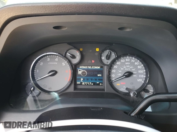2015 Toyota Tundra SR with VIN 5TFRM5F11FX092454, listed as a Copart auction lot 57404175 with 87,717 mi miles and Salvage title. Bid and sale history available at DreamBid. Image 9.