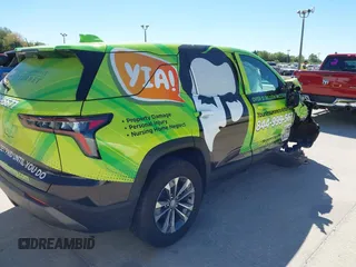 2025 Chevrolet Equinox FWD LT with VIN 3GNAXHEGXSL132345, listed as a IAAI auction lot 41822151 with 13,743 mi miles and . Bid and sale history available at DreamBid. Image 4.
