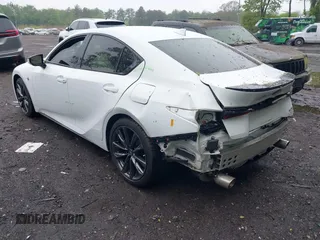 2022 Lexus IS 350 F Sport z VIN JTHGZ1E20N5024974, wystawiony jako IAAI lot #42248017 z przebiegiem 13 227 mil mil oraz . Historia ofert i sprzedaży dostępna na DreamBid. Obrazek 3.