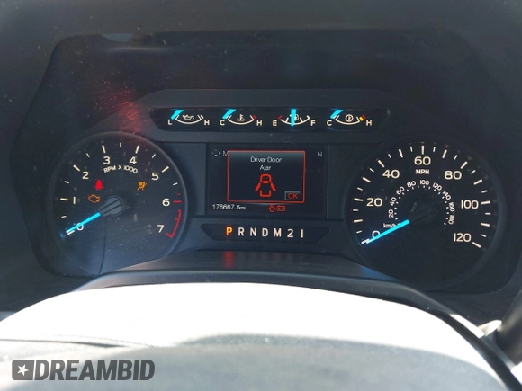 2016 Ford F-150 XL with VIN 1FTEX1CP8GKG02157, listed as a IAAI auction lot 42782543 with 176,667 mi miles and . Bid and sale history available at DreamBid. Image 7.