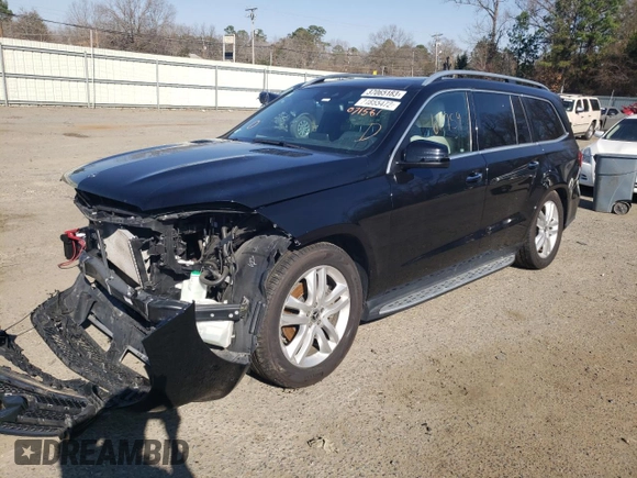 2018 Mercedes-Benz GLS with VIN 4JGDF6EE2JB071581, listed as a Copart auction lot 37065183 with 61,759 mi miles. Bid and sale history available at carsss.com. Image 1.