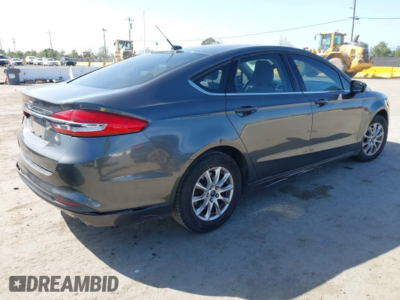 2017 Ford Fusion S with VIN 3FA6P0G72HR190331, listed as a IAAI auction lot 42003479 with 130,252 mi miles. Bid and sale history available at carsss.com. Image 4.