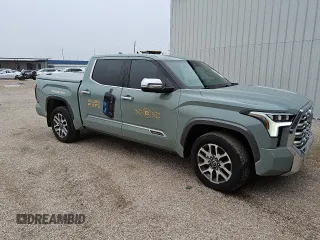 2024 Toyota Tundra 1794 Edition with VIN 5TFMA5DB3RX172812, listed as a Copart auction lot 76068904 with 15,643 mi miles and Clean title. Bid and sale history available at DreamBid. Image 4.