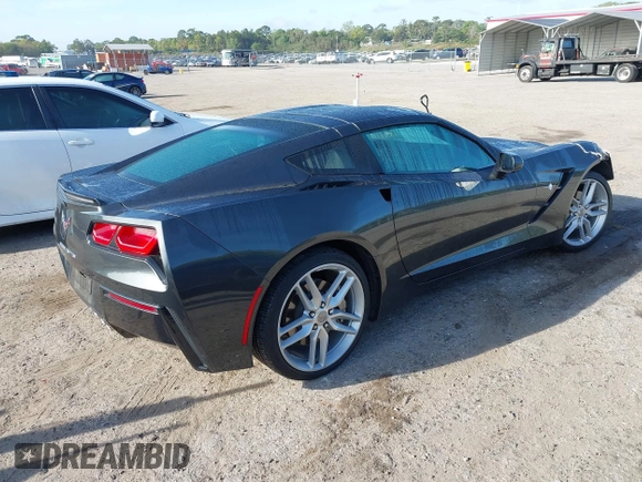 2018 Chevrolet Corvette 3LT with VIN 1G1YF2D78J5105256, listed as a IAAI auction lot 41878913 with 58,121 mi miles. Bid and sale history available at carsss.com. Image 4.