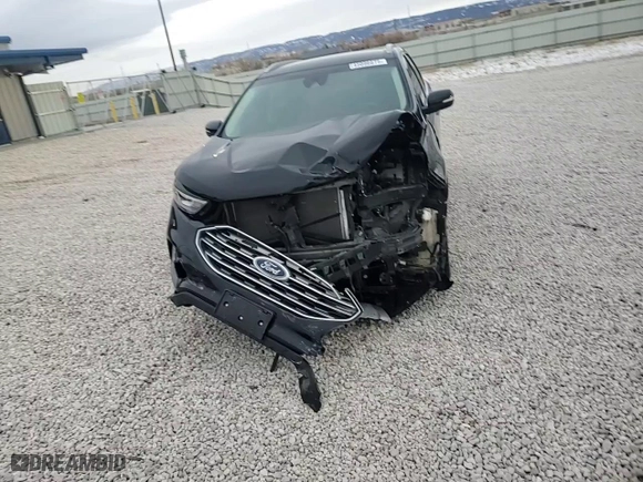 2020 Ford Edge SEL with VIN 2FMPK4J95LBA77507, listed as a Copart auction lot 45096675 with 0 mi miles and Salvage Title. Bid and sale history available at carsss.com. Image 11.