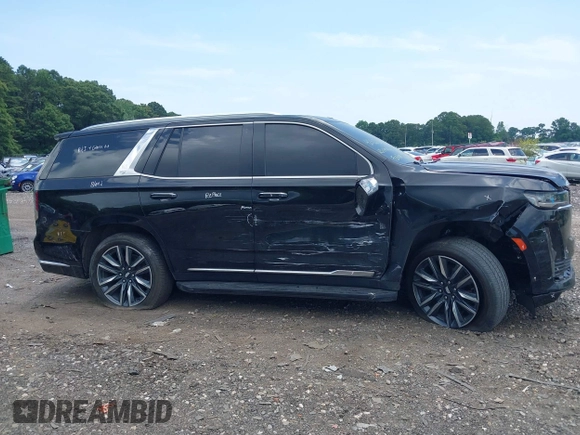 2023 Cadillac Escalade 4WD Premium Luxury with VIN 1GYS4CKL8PR456737, listed as a IAAI auction lot 42422723 with 22,658 mi miles and . Bid and sale history available at DreamBid. Image 12.