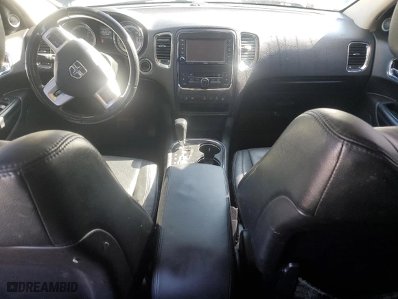 2012 Dodge Durango Crew with VIN 1C4SDHDT1CC100109, listed as a Copart auction lot 41647185 with 215,698 mi miles and Salvage Title. Bid and sale history available at carsss.com. Image 8.