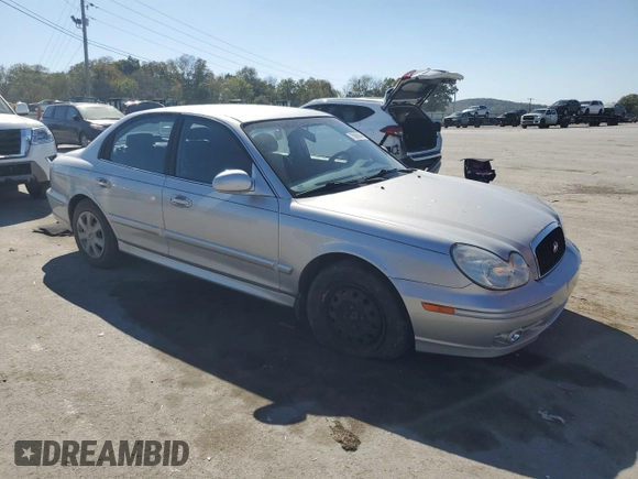 2005 Hyundai Sonata GL with VIN KMHWF25S95A112386, listed as a Copart auction lot 75680044 with 61,721 mi miles and Salvage Title. Bid and sale history available at carsss.com. Image 4.
