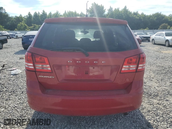 2014 Dodge Journey SE with VIN 3C4PDCAB1ET182547, listed as a Copart auction lot 58557934 with 168,374 mi miles and Salvage Title. Bid and sale history available at carsss.com. Image 6.