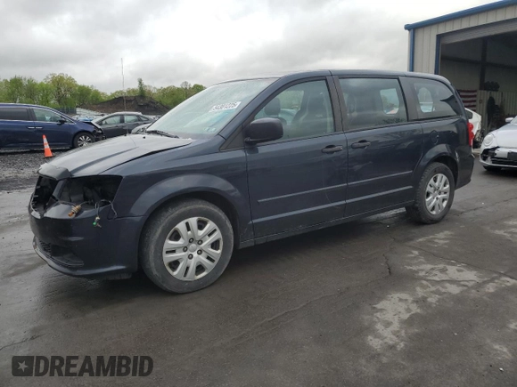 2014 Dodge Grand Caravan SE 30th Anniversary with VIN 2C4RDGBG1ER457489, listed as a Copart auction lot 54301225 with 157,740 mi miles and Salvage Title. Bid and sale history available at DreamBid. Image 1.