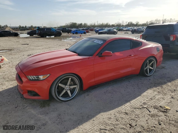 2016 Ford Mustang EcoBoost with VIN 1FA6P8TH9G5326825, listed as a Copart auction lot 49265295 with 33,564 mi miles and Salvage Title. Bid and sale history available at carsss.com. Image 1.