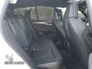 2020 BMW X3 M Competition with VIN 5YMTS0C01LLT10073, listed as a Copart auction lot 42862805 with 0 mi miles and Salvage Title. Bid and sale history available at carsss.com. Image 12.