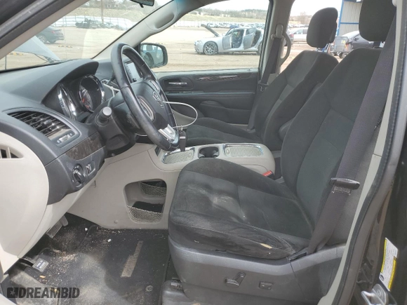 2015 Dodge Grand Caravan SXT with VIN 2C4RDGCG7FR652223, listed as a Copart auction lot 50393575 with 154,345 mi miles and Salvage Title. Bid and sale history available at carsss.com. Image 7.