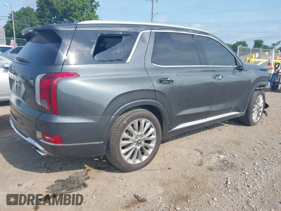 2020 Hyundai Palisade Limited with VIN KM8R54HE4LU078533, listed as a IAAI auction lot 42596029 with 135,256 mi miles and . Bid and sale history available at DreamBid. Image 4.