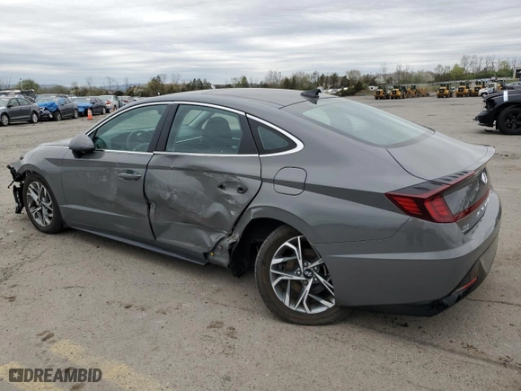 2022 Hyundai Sonata SEL with VIN KMHL14JA2NA209651, listed as a Copart auction lot 53976695 with 23,275 mi miles and Salvage Title. Bid and sale history available at carsss.com. Image 2.