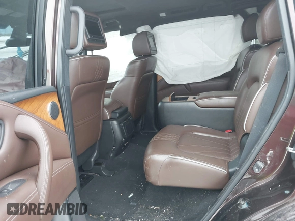 2015 Infiniti QX80 with VIN JN8AZ2NEXF9087473, listed as a IAAI auction lot 41282361 with Not provided miles and . Bid and sale history available at DreamBid. Image 8.