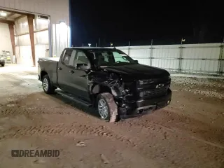 2020 Chevrolet Silverado 1500 with VIN 1GCVYEED2LZ343819, listed as a Copart auction lot 47255045 with 39,013 mi miles and Salvage Title. Bid and sale history available at DreamBid. Image 11.