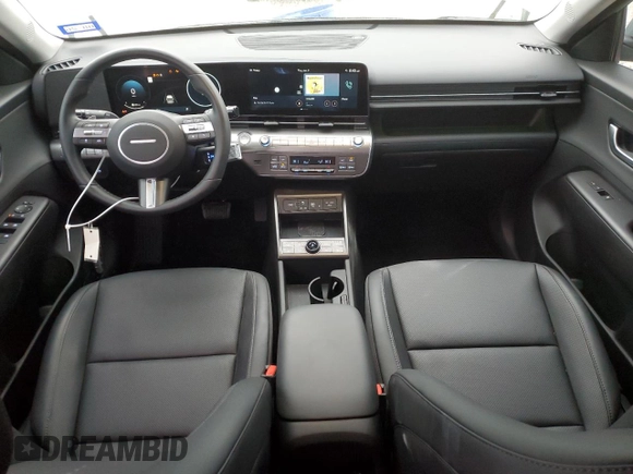 2025 Hyundai Kona Limited with VIN KM8HECA30SU187634, listed as a Copart auction lot 87868575 with 2,698 mi miles and Salvage Title. Bid and sale history available at DreamBid. Image 8.
