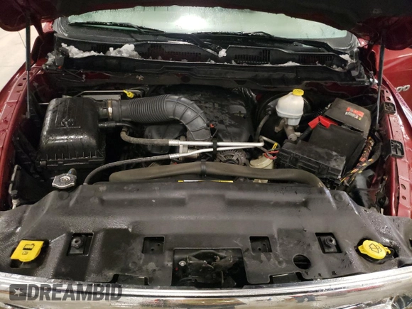 2012 Ram 1500 Big Horn with VIN 1C6RD7LT3CS209288, listed as a Copart auction lot 51516885 with 118,787 mi miles and Salvage Title. Bid and sale history available at carsss.com. Image 13.