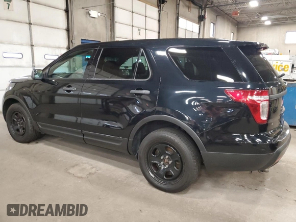 2015 Ford Utility Police Interceptor with VIN 1FM5K8AR1FGC67073, listed as a Copart auction lot 79565404 with 82,694 mi miles and Non Repairable. Bid and sale history available at carsss.com. Image 2.