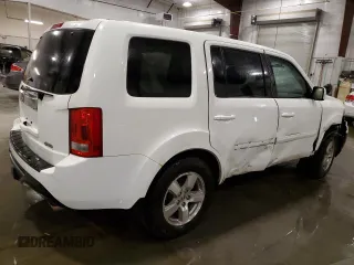 2013 Honda Pilot EX-L with VIN 5FNYF4H55DB047086, listed as a Copart auction lot 60793505 with Not provided miles and Salvage title. Bid and sale history available at DreamBid. Image 3.