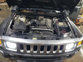 2007 Hummer H3 SUV with VIN 5GTDN13E578119621, listed as a Copart auction lot 41521255 with 142,776 mi miles and Salvage Title. Bid and sale history available at DreamBid. Image 11.