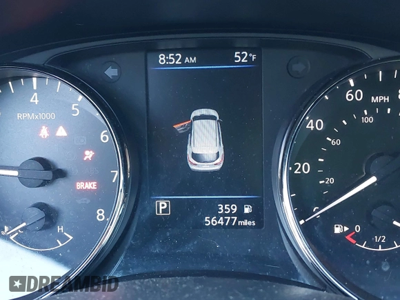 2022 Nissan Rogue S z VIN JN1BJ1AW1NW477784, wystawiony jako IAAI lot #42182573 z przebiegiem 58 000 mil mil oraz . Historia ofert i sprzedaży dostępna na DreamBid. Obrazek 15.