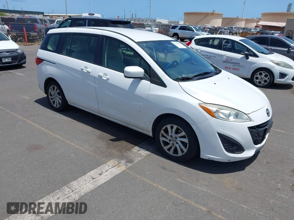 2012 Mazda 5 Sport with VIN JM1CW2BL7C0124897, listed as a IAAI auction lot 42269582 with 230,070 mi miles and . Bid and sale history available at DreamBid. Image 1.