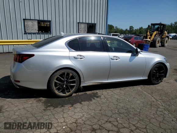 2013 Lexus GS 350 with VIN JTHBE1BL5D5000607, listed as a Copart auction lot 55643495 with 125,763 mi miles and Salvage title. Bid and sale history available at DreamBid. Image 3.