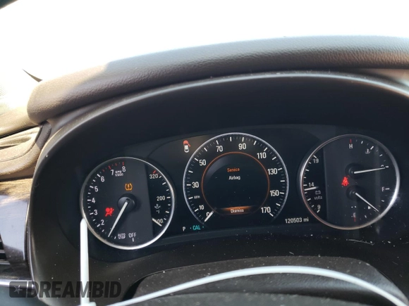 2017 Buick LaCrosse Preferred with VIN 1G4ZN5SS3HU144310, listed as a Copart auction lot 52112845 with 120,503 mi miles and Salvage Title. Bid and sale history available at carsss.com. Image 9.